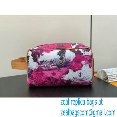 Louis Vuitton Locker Dopp Kit Bag Floral Print 01 2024