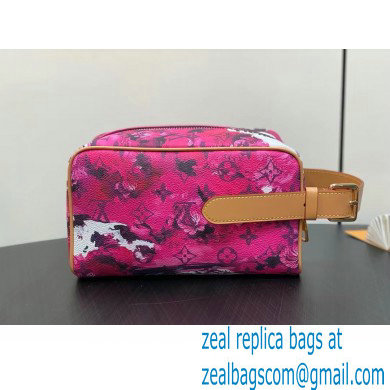 Louis Vuitton Locker Dopp Kit Bag Floral Print 01 2024