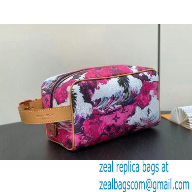 Louis Vuitton Locker Dopp Kit Bag Floral Print 01 2024