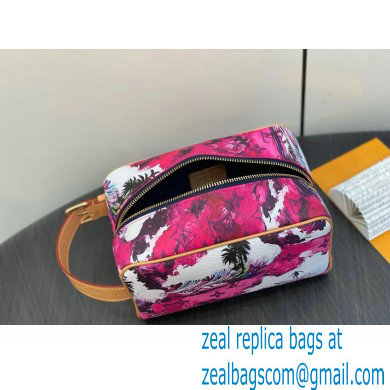 Louis Vuitton Locker Dopp Kit Bag Floral Print 01 2024