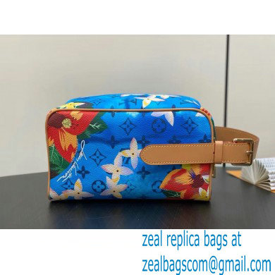 Louis Vuitton Locker Dopp Kit Bag Floral Print 02 2024