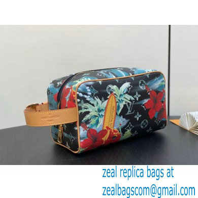 Louis Vuitton Locker Dopp Kit Bag Floral Print 04 2024