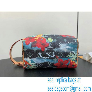 Louis Vuitton Locker Dopp Kit Bag Floral Print 04 2024