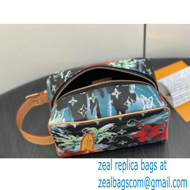 Louis Vuitton Locker Dopp Kit Bag Floral Print 04 2024