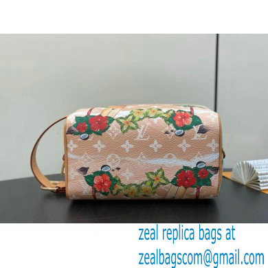 Louis Vuitton Locker Dopp Kit Bag Floral Print M24799 2024