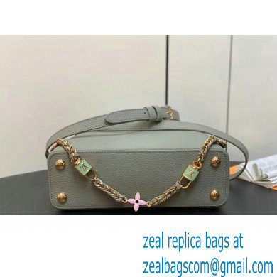 Louis Vuitton Lovelock chain Taurillon leather Capucines BB Bag M23950 Dusty Green 2024