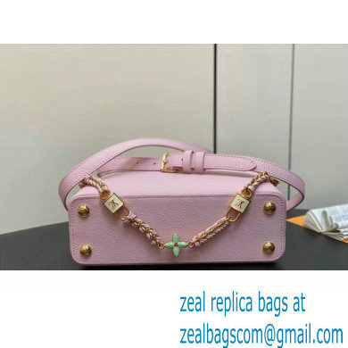 Louis Vuitton Lovelock chain Taurillon leather Capucines BB Bag M23950 Pink 2024