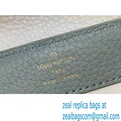 Louis Vuitton Lovelock chain Taurillon leather Capucines Mini Bag M23951 Dusty Green 2024