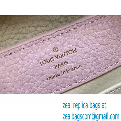 Louis Vuitton Lovelock chain Taurillon leather Capucines Mini Bag M23951 Pink 2024