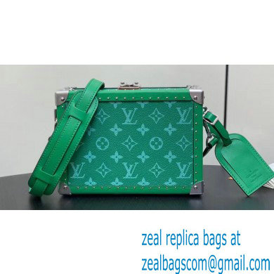 Louis Vuitton Monogram Canvas Clutch Box Bag M11058 Green 2024