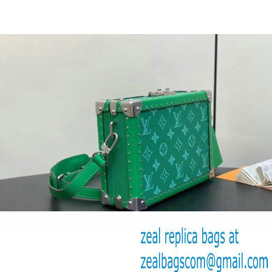 Louis Vuitton Monogram Canvas Clutch Box Bag M11058 Green 2024