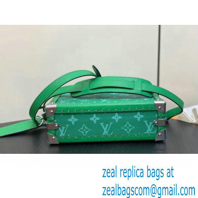 Louis Vuitton Monogram Canvas Clutch Box Bag M11058 Green 2024