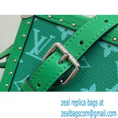 Louis Vuitton Monogram Canvas Clutch Box Bag M11058 Green 2024