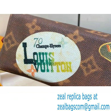 Louis Vuitton Monogram Canvas Cosmetic Pouch Bag Flight Mode M83597 2024