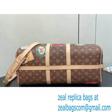 Louis Vuitton Monogram Canvas Keepall Bandouliere 45 Bag Flight Mode M24960 2024