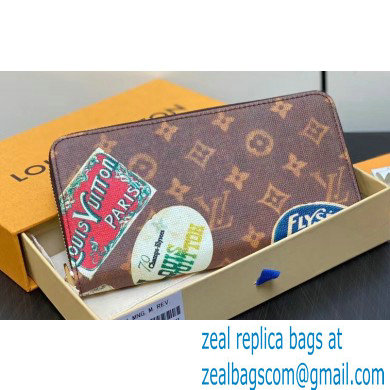 Louis Vuitton Monogram Canvas Zippy Wallet Flight Mode 2024