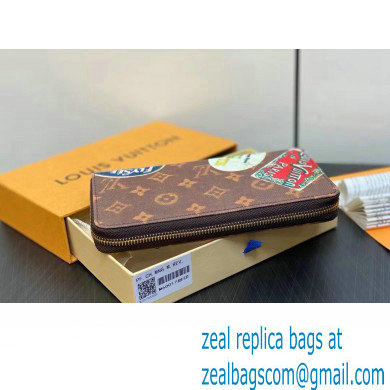 Louis Vuitton Monogram Canvas Zippy Wallet Flight Mode 2024