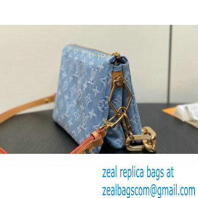 Louis Vuitton Monogram Denim Coussin BB Bag M11401 LV By The Pool Sky Blue 2024