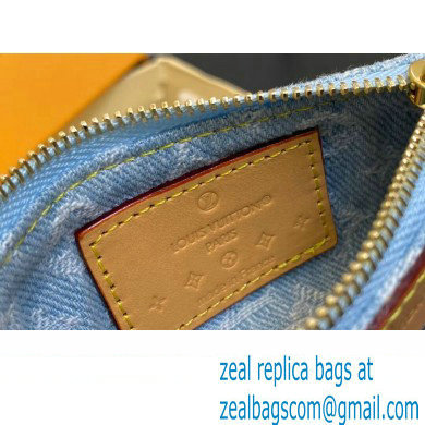 Louis Vuitton Monogram Denim Key Pouch M82961 LV By The Pool Sky Blue 2024