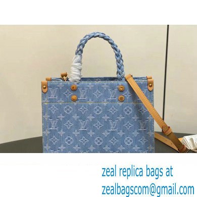 Louis Vuitton Monogram Denim Let Go PM Bag M24897 Sky Blue 2024