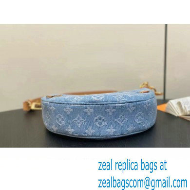 Louis Vuitton Monogram Denim Loop Bag M24846 Sky Blue 2024