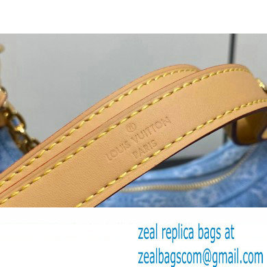 Louis Vuitton Monogram Denim Loop Bag M24846 Sky Blue 2024