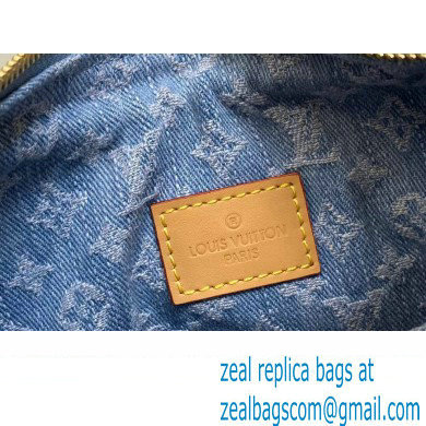 Louis Vuitton Monogram Denim Loop Bag M24846 Sky Blue 2024