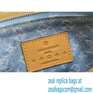 Louis Vuitton Monogram Denim Mini Pochette Accessoires Bag M82960 LV By The Pool Sky Blue 2024