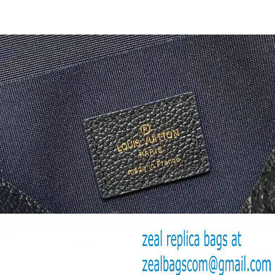 Louis Vuitton Monogram Empreinte leather Felicie Pochette Bag M83589 Navy Blue 2024