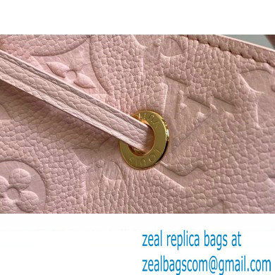 Louis Vuitton Monogram Empreinte leather Neonoe BB Bag M47038 Opal Pink 2024