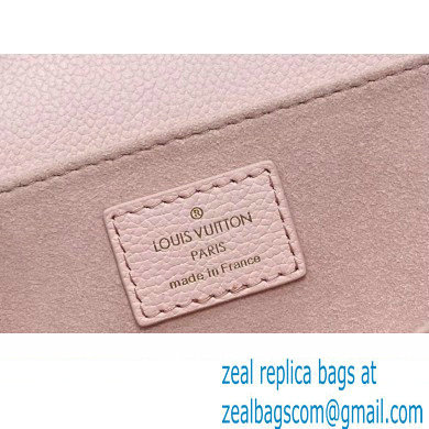 Louis Vuitton Monogram Empreinte leather Pochette Metis East West Bag M47045 Opal Pink 2024