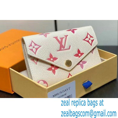 Louis Vuitton Monogram Empreinte leather Victorine Wallet M83507 Sunrise Aquarelle 2024