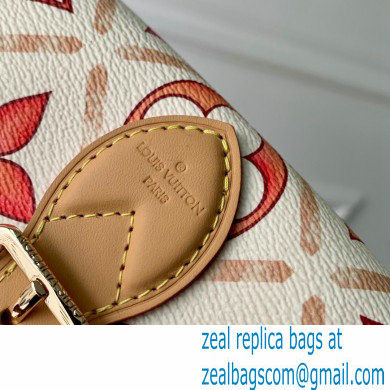 Louis Vuitton Monogram Tiles canvas Nano Diane Bag M83621 Coral 2024