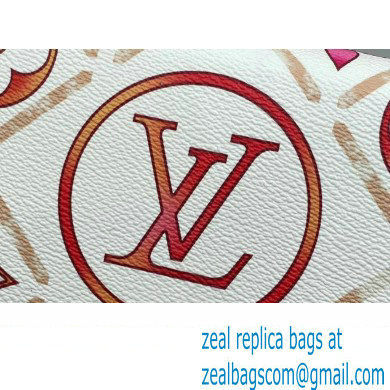 Louis Vuitton Monogram Tiles canvas Pochette Metis Bag M11461 Coral 2024