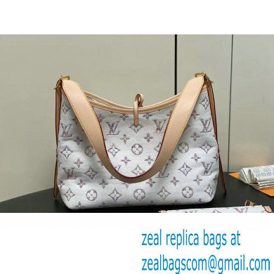 Louis Vuitton Monogram jacquard fabric CarryAll PM Bag M24707 Multicolor Beige 2024