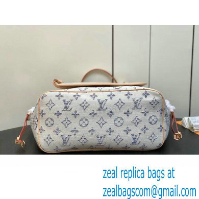 Louis Vuitton Monogram jacquard fabric Neverfull MM Bag M24905 Multicolor Beige 2024