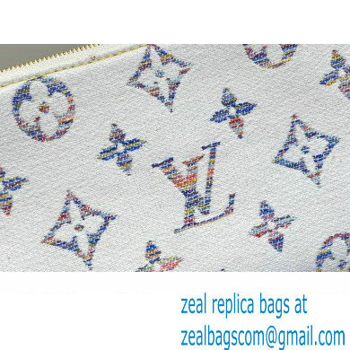 Louis Vuitton Monogram jacquard fabric Pochette Accessoires Mila Bag Multicolor Beige 2024