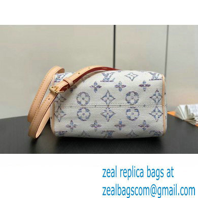 Louis Vuitton Monogram jacquard fabric Speedy Bandouliere 20 Bag M24709 Multicolor Beige 2024