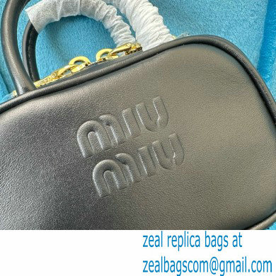 Miu Miu Mini Softy Bag 5NR020 BLACK 2024