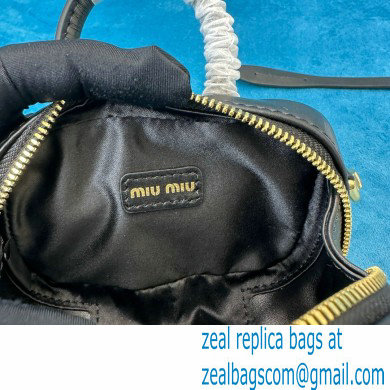 Miu Miu Mini Softy Bag 5NR020 BLACK 2024