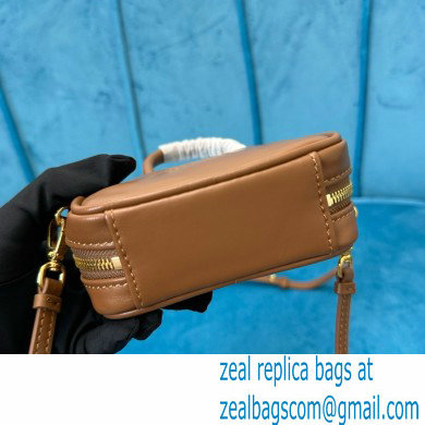 Miu Miu Mini Softy Bag 5NR020 BROWN 2024