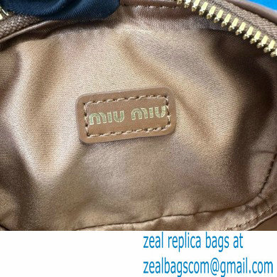 Miu Miu Mini Softy Bag 5NR020 BROWN 2024