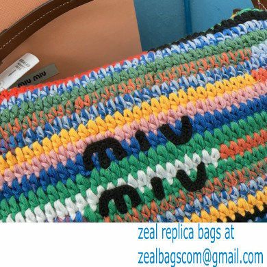 Miu Miu multicolored Crochet pouch 5NE841 2024