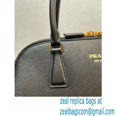 PRADA Large Saffiano leather bag 1BG524 BLACK 2024