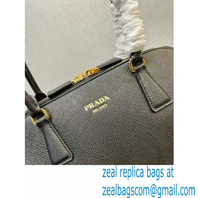 PRADA Large Saffiano leather bag 1BG524 BLACK 2024