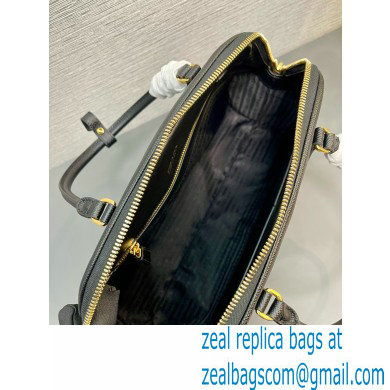 PRADA Large Saffiano leather bag 1BG524 BLACK 2024