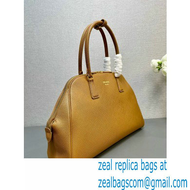 PRADA Large Saffiano leather bag 1BG524 CARAMEL 2024