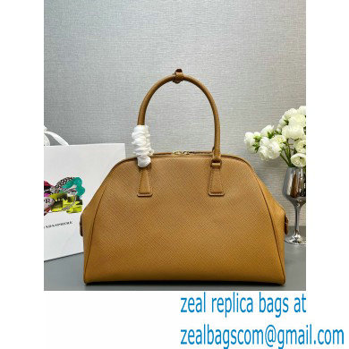 PRADA Large Saffiano leather bag 1BG524 CARAMEL 2024