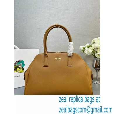 PRADA Large Saffiano leather bag 1BG524 CARAMEL 2024