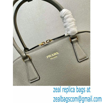 PRADA Large Saffiano leather bag 1BG524 GRAY 2024